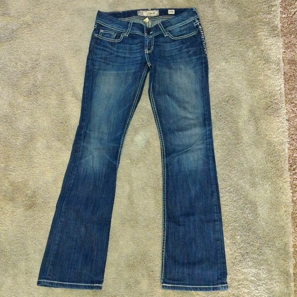 EUC Bke Sabrina Slim Boot Cut Jeans - Picture 2 of 12